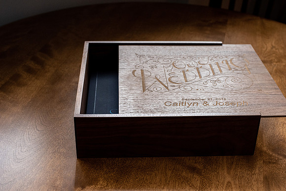 Wood Album Box