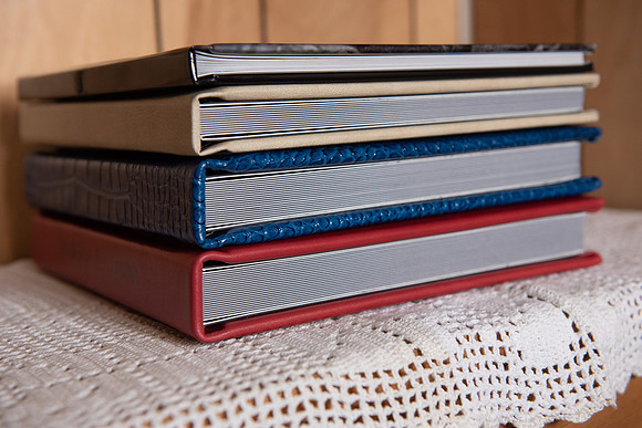 Album and Book stacked