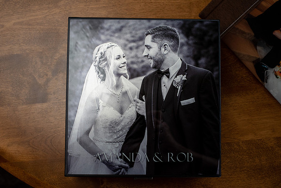 Metal Top Album Case
