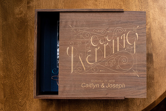 Wood Album Box
